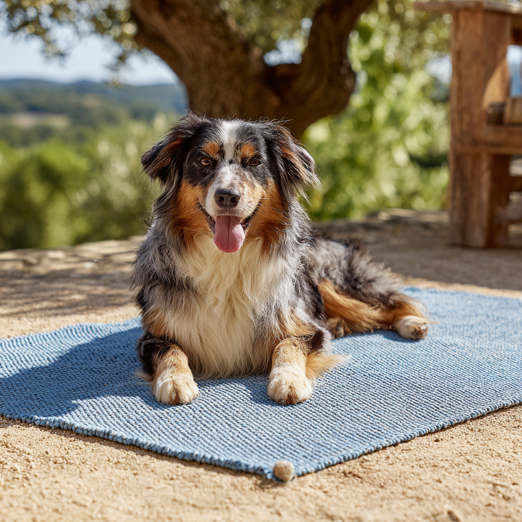 Tapis rafraîchissant pour chien :