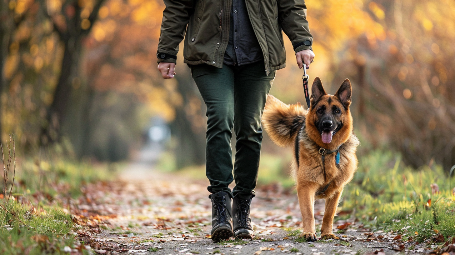 laisse courte pour chien