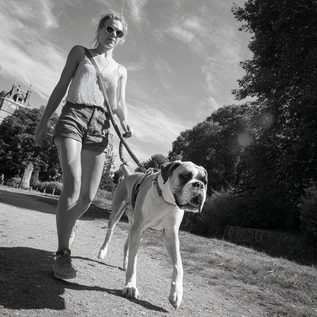 laisse chien mains libres