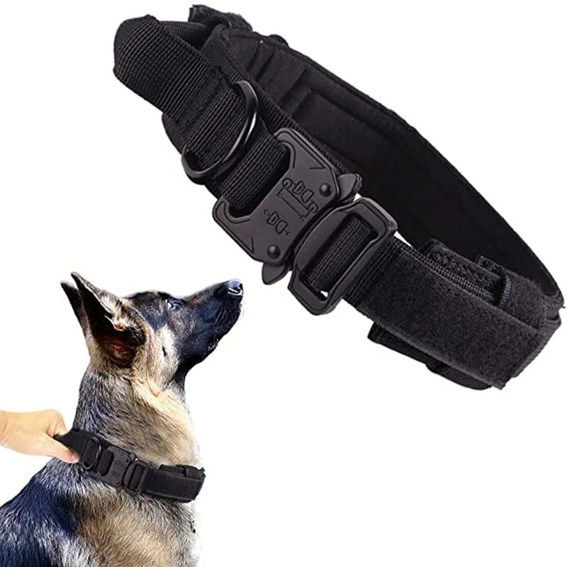 collier tactique noir