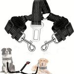ceinture de sécurité double laisse pour chien voiture - Vignette | laisse pour chien. fr