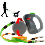 laisse double enrouleur pour chien - Vignette | laisse pour chien. fr