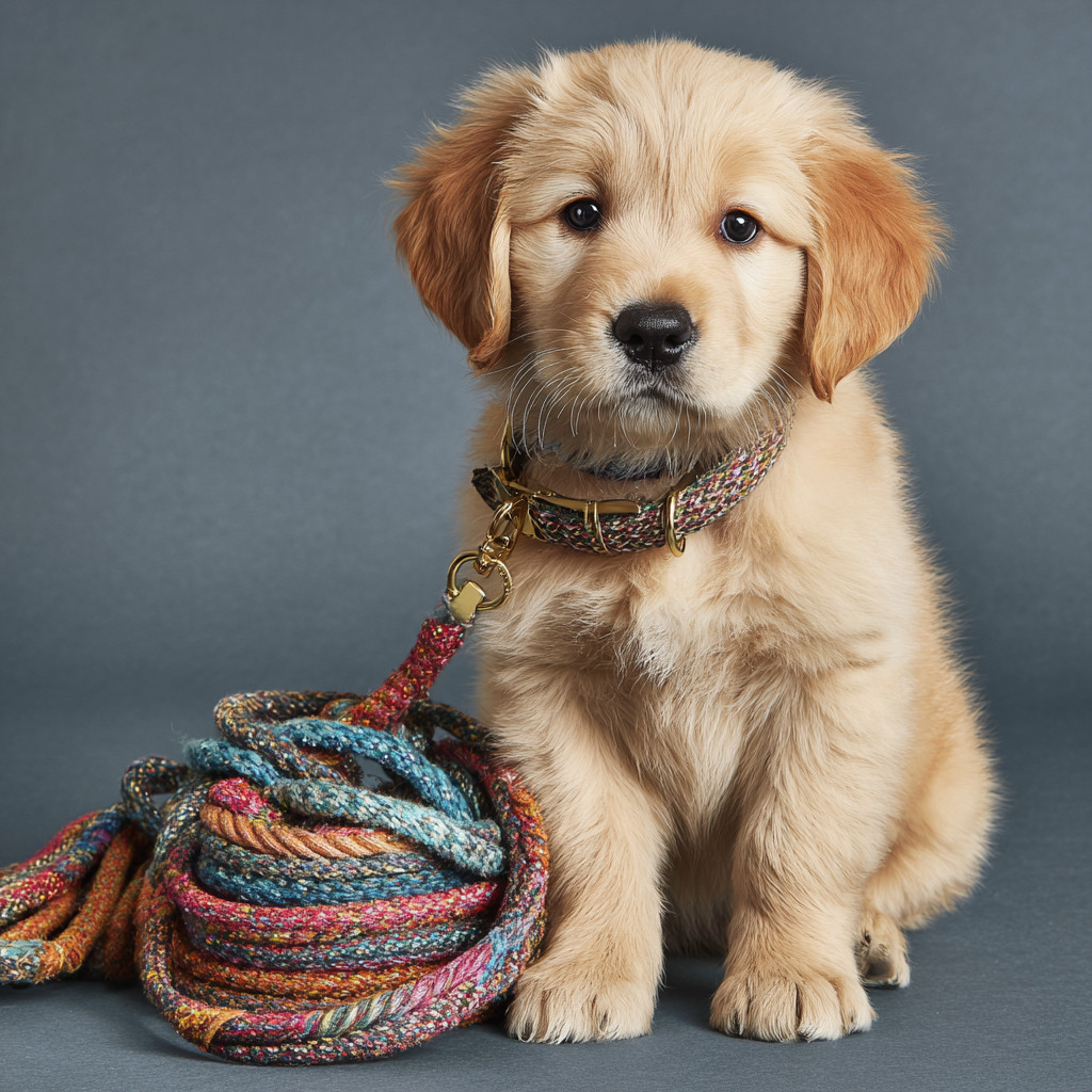Laisse pour chiot : le premier pas vers des promenades pleines de douceur et de complicité