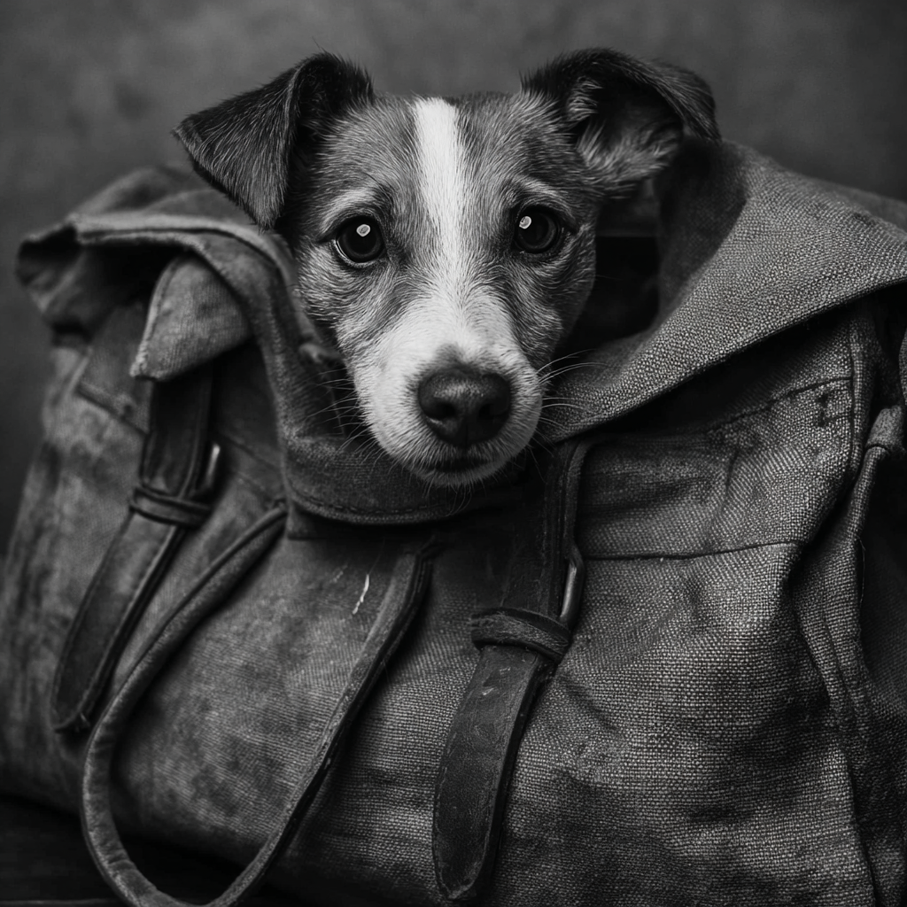 Le sac de transport pour chien