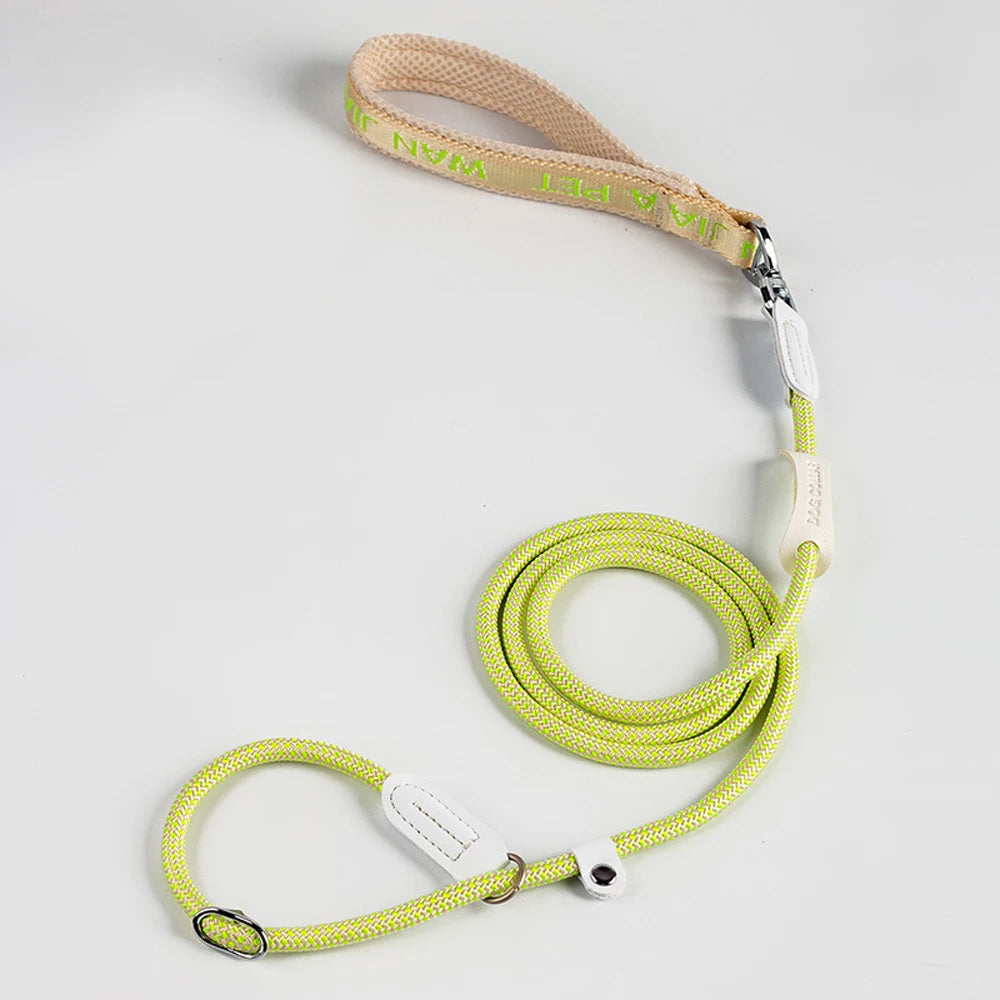La laisse corde lasso 1,80 m jaune