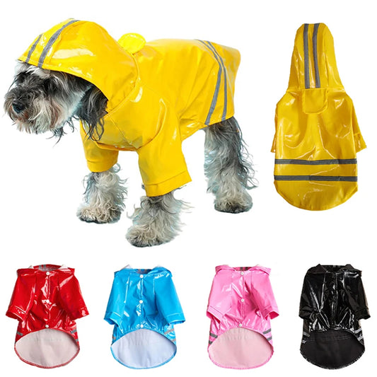 Manteau de pluie impermeable pour chien