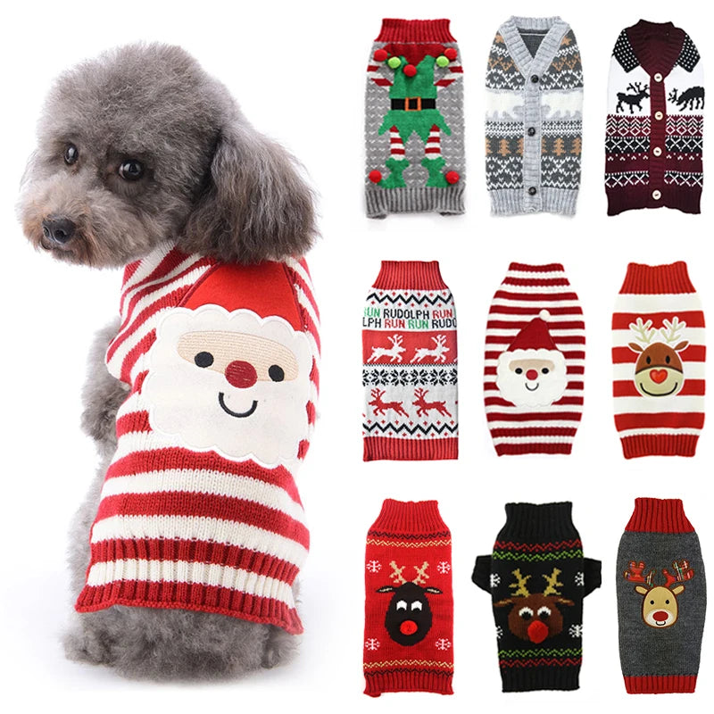 Pull de Noël pour chien 