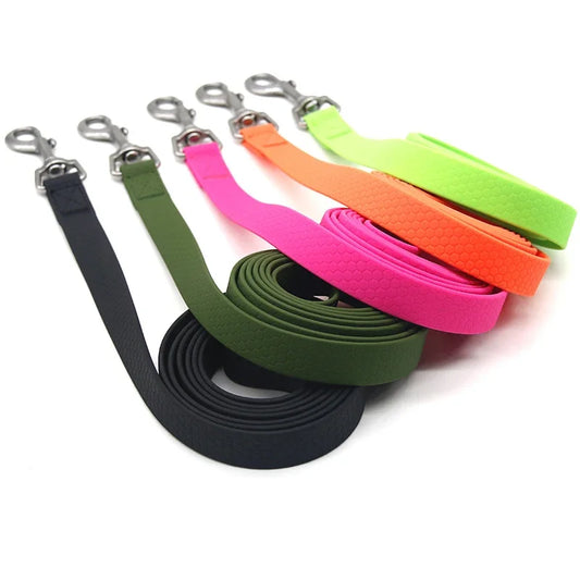 Laisse longe pour chien imperméable