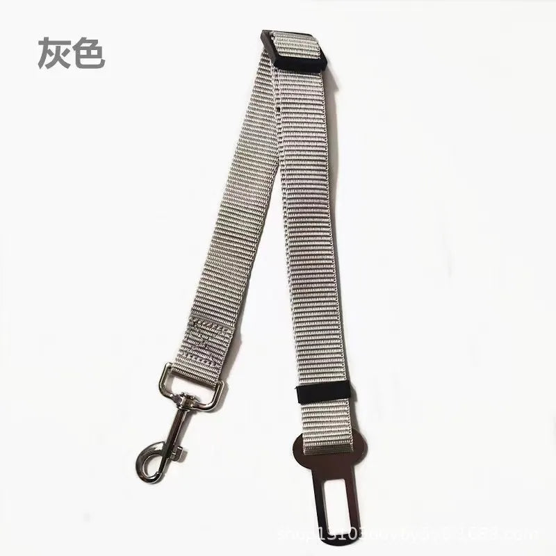ceinture de securite reglable gris
