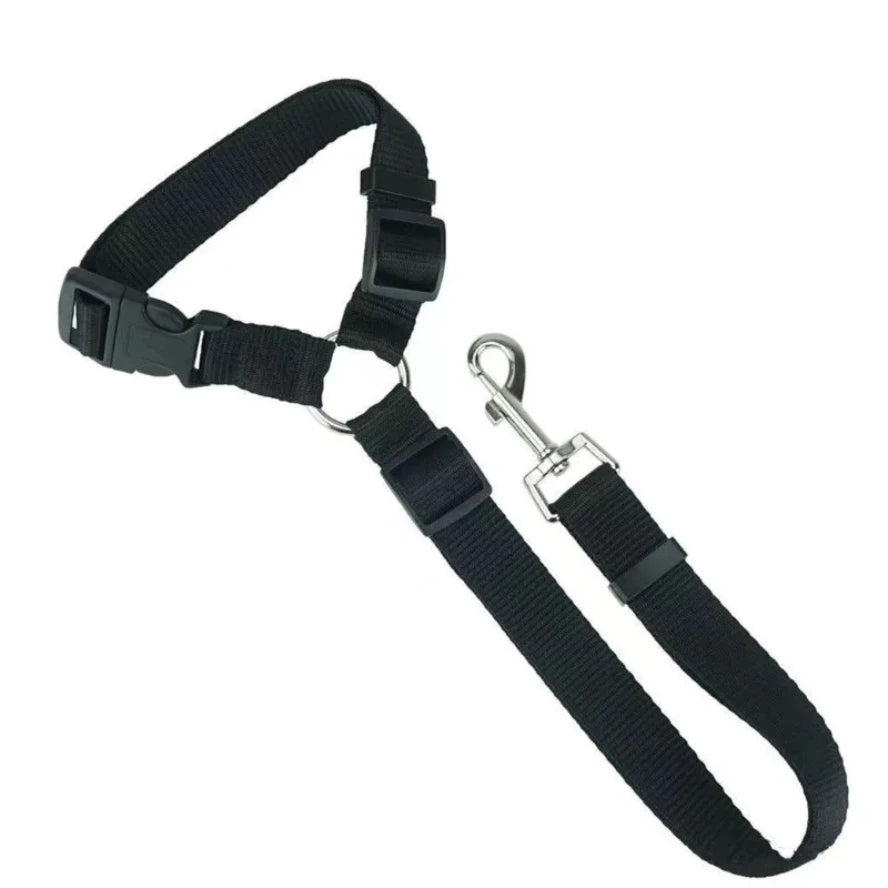 ceinture de securite reglable nylon noir