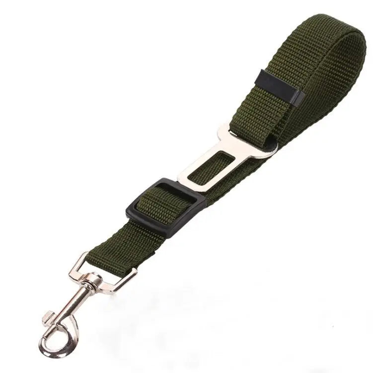 ceinture de securite reglable vert kaki