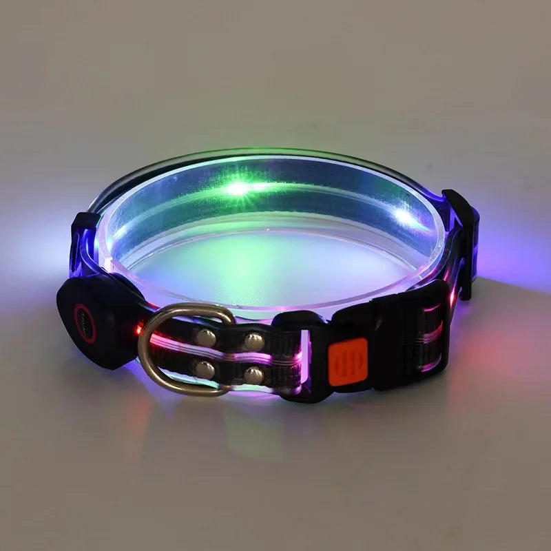 collier lumineux noir