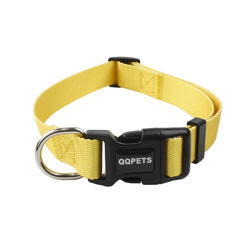 collier nylon jaune