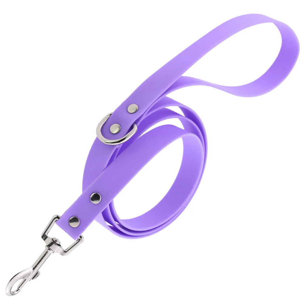 laisse PVC 1,20m violet
