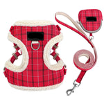 Laisse avec petit sac et harnais hivers - Vignette | laisse pour chien. fr