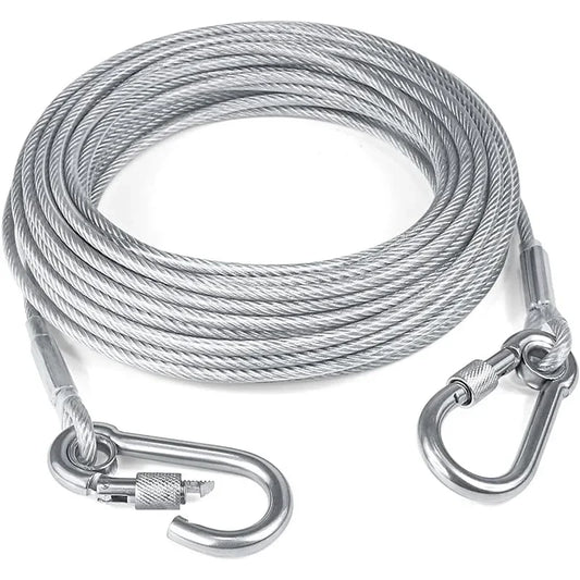 laisse cable acier 