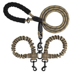 Double laisse pour chien élastique - Vignette | laisse pour chien. fr