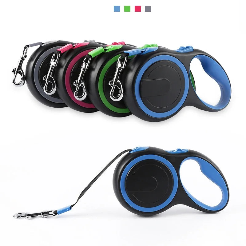 laisse couleur enrouleur 