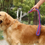 laisse courte pour chien corde tressée - Vignette | laisse pour chien. fr