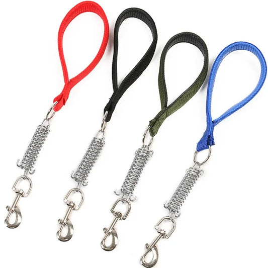 laisse courte nylon amortisseur