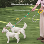 double laisse corde pour chien - Vignette | laisse pour chien. fr