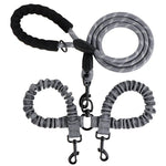 laisse double élastique pour chien - Vignette | laisse pour chien. fr