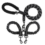 laisse double élastique pour chien - Vignette | laisse pour chien. fr