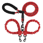 laisse double élastique pour chien - Vignette | laisse pour chien. fr