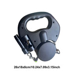 double laisse rotative enrouleur pour chien avec lumière et sac - Vignette | laisse pour chien. fr