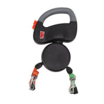 Laisse double enrouleur pour chien - Vignette | laisse pour chien. fr