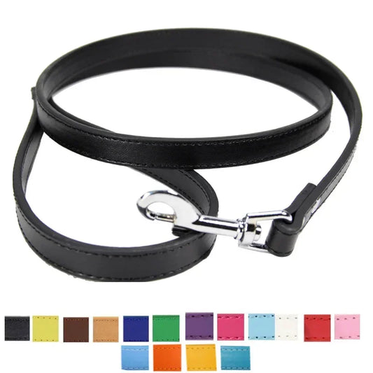 laisse en cuir différentes tailles