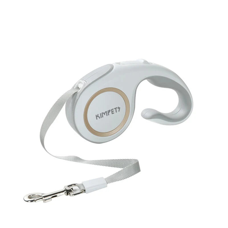 laisse enrouleur design moderne blanc