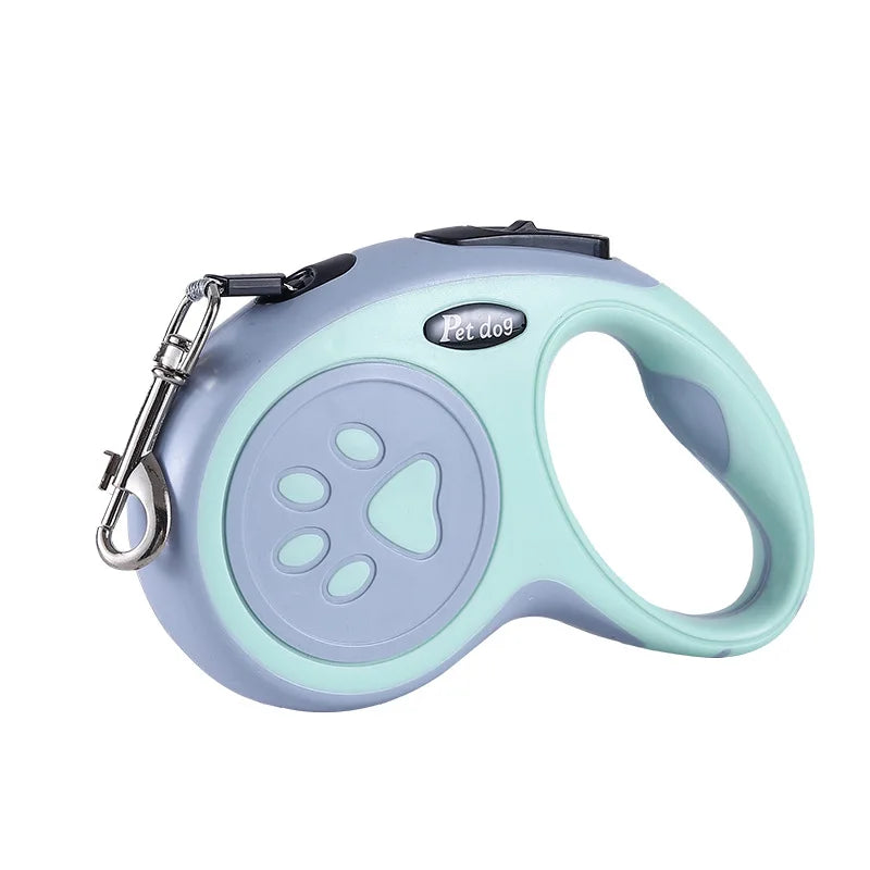 laisse enrouleur vert
