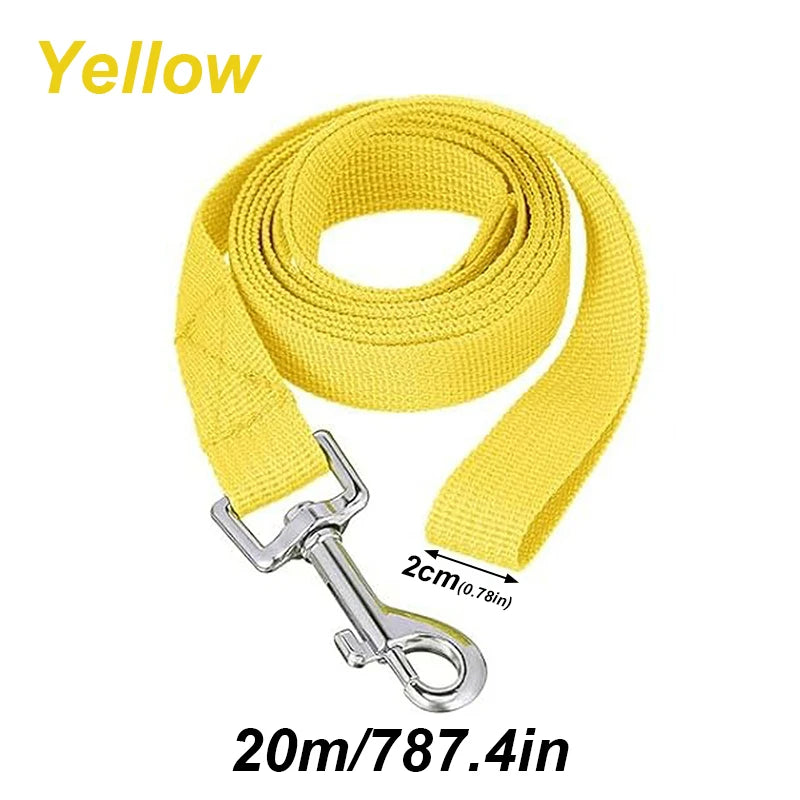 laisse longe jaune
