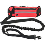 laisse mains libres pour courir pour chien avec sac - Vignette | laisse pour chien. fr