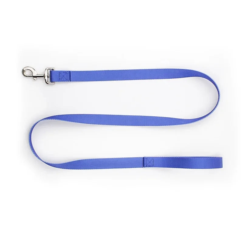 laisse nylon 1,5m bleu