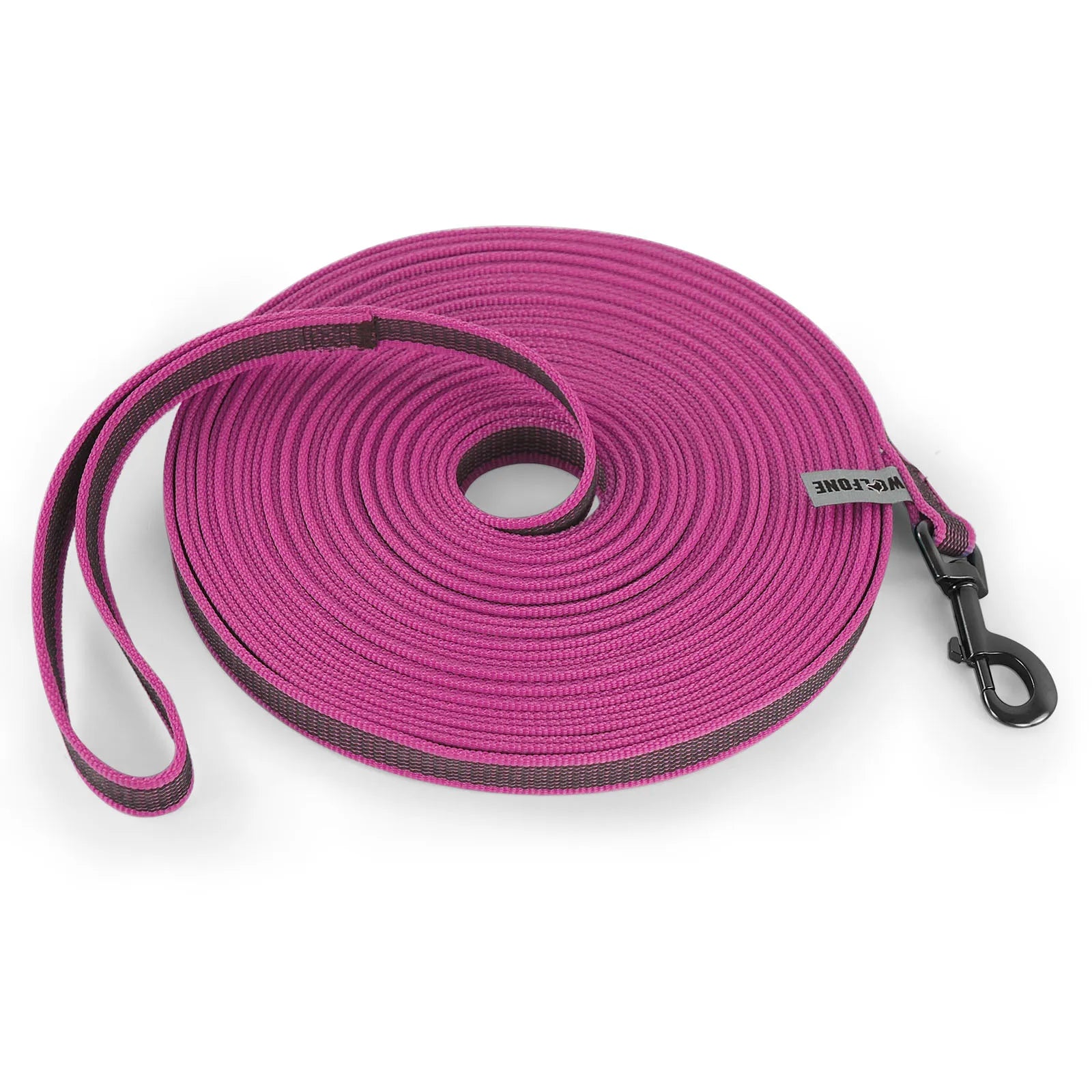laisse nylon de dressage longe rose