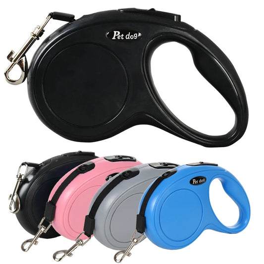 laisse nylon enrouleur