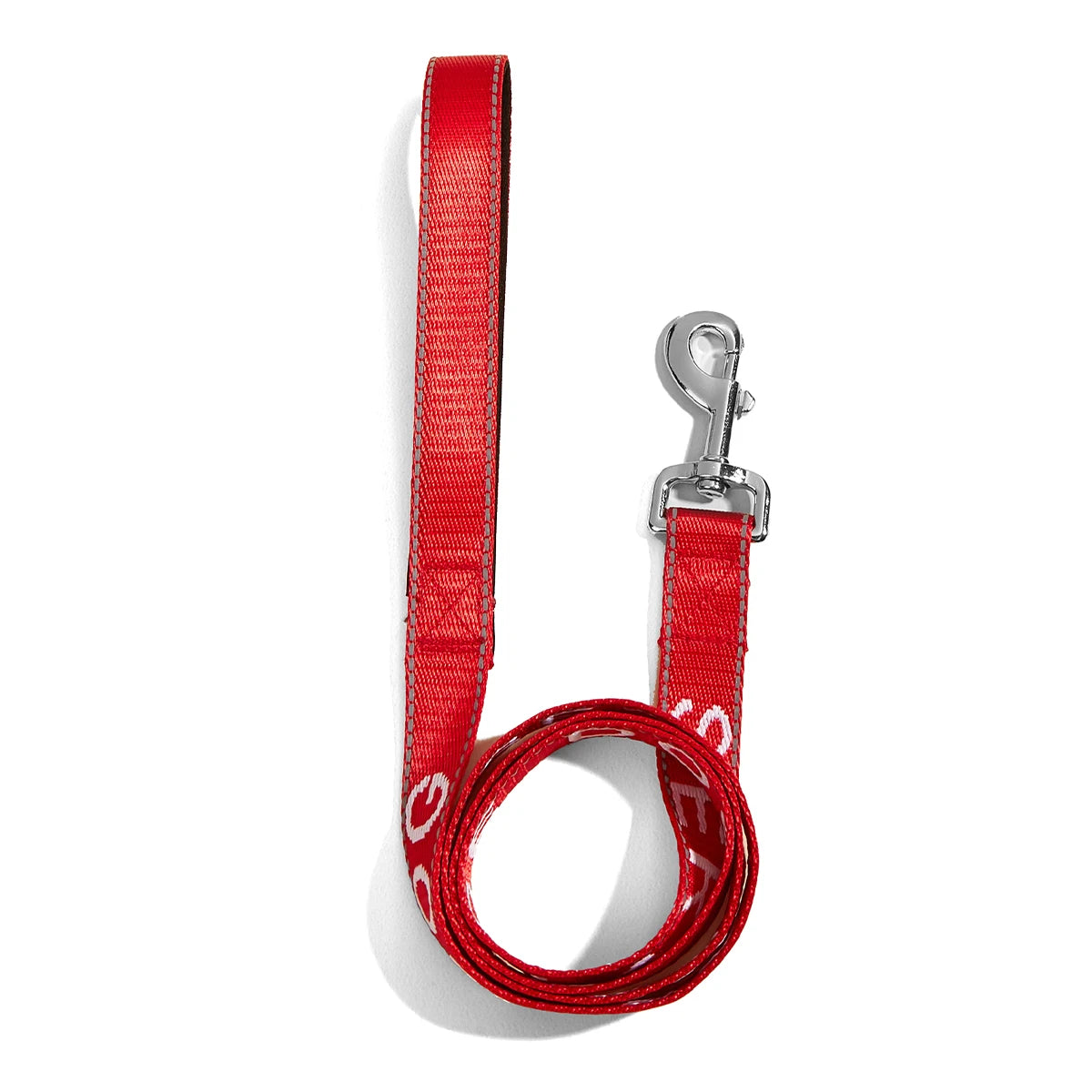 laisse pour chien  de service rouge