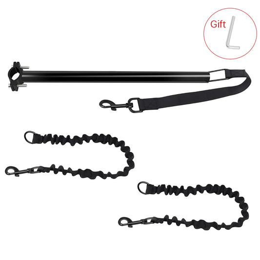 laisse velo double attache