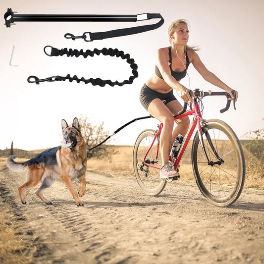 laisse velo elastique