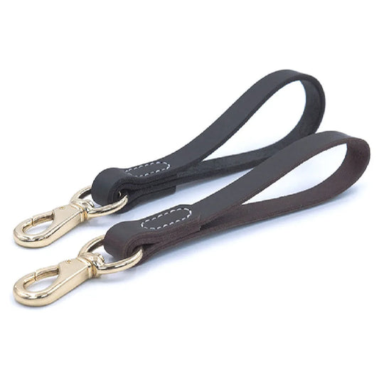 laisses courtes en cuir