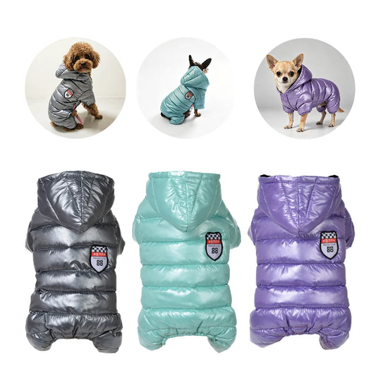 manteau impermeable chaud pour chien