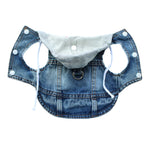 Veste en jean pour chien - Vignette | laisse pour chien. fr
