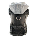 Veste en jean pour chien - Vignette | laisse pour chien. fr