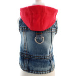 Veste en jean pour chien - Vignette | laisse pour chien. fr